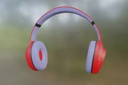 Headphone FBX prefab zepeto template 3D Item Low-poly 3D model