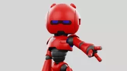 HELL BOY BOT  RIGGED 3D model