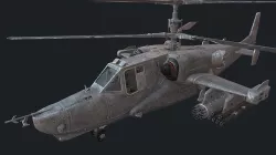 KA-50s Low-poly 3D model