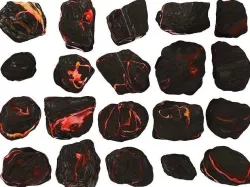 Lava rock 3D model