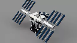 LEGO NASA - ESA INTERNATIONAL SPACE STATION 21321 3D model