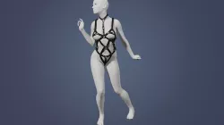 Lingerie  Harness 3D model