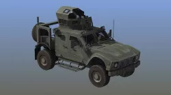 M-ATV M1240A1 MRAP 3D model