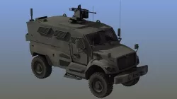 M1224 MaxxPro MRAP 3D model