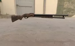 M870 Model wooden shotgun 3D model