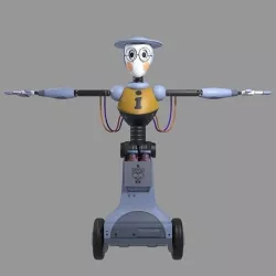 Map Bot--FNAF Security Breach Low-poly 3D model