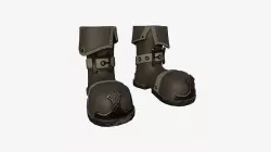 Medieval Boots A09 Brown - Fantasy Character Design Low-poly 3D model