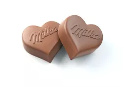 Milka Heart Love Chocolate Candy 3D model
