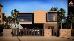 Modern RMDC House Revit Modeling Visualization Walkthrough 3D model
