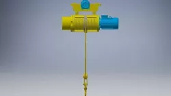 Monorail Trolley FA 3D model 3D model
