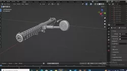 MP18 Riffle Low-poly 3D model