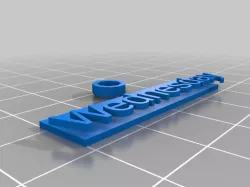 My Customizewednesday tagsd Name tag Keychain