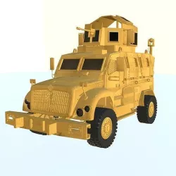 Navistar MaxxPro  Low-poly 3D model
