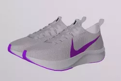 NIKE RUNNING SHOES PBR Low-poly 3D model