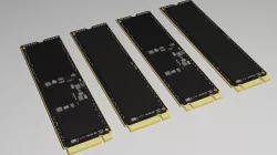 NVMe ssd Low-poly 3D model