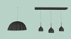 Pendant Light Low-poly 3D model