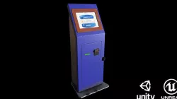piwi terminal Low-poly 3D model