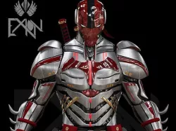 Red Hood Red Ronin 3D model