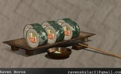 ▷ sushi plate 3d models 【 STLFinder 】