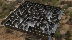 Sci fi Maze 3D model