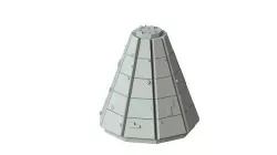 Sci Fi Object No 2835 Low Poly Low-poly 3D model