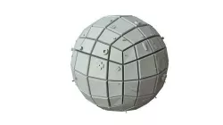 Sci Fi Object No 3692 Low Poly Low-poly 3D model