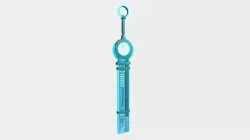 SciFi Sword A10 Full Blue - Character Design Fashion Low-poly 3D model