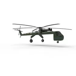 Sikorsky CH-54 Low-poly 3D model