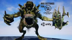 Sniffer Hunter Low-poly 3D model