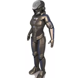 spaceman sci-fi soldier - sci-fi soldier 3D model