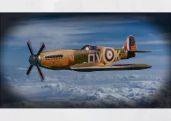 Spitfire 3D Model Low-poly 3D model