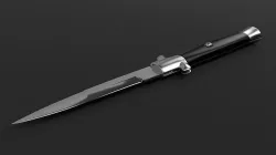 Switchblade knife - Stiletto 3D model