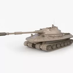 Tank Object 279 Soviet Clay  Vray 3D model