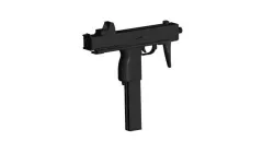 TEC-9 submachine gun 3D model