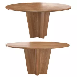 Tolion round dining table 3D model