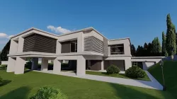 villa-Modern duplex villa -Modern house Low-poly 3D model