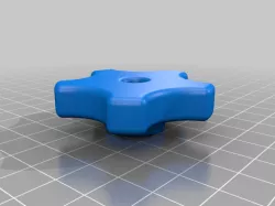 1/4 Nut Knob