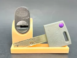 17.8mm Oval Cylinder Lock Display Stands