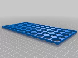 18650 Tray/Holder 18.7 dia 10X5