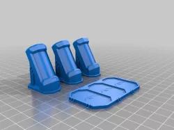 28mm Sci-Fi Cryo Pod / Escape Pod / Stasis Capsule - Scatter Terrain