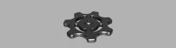 3D printer table setting wheel