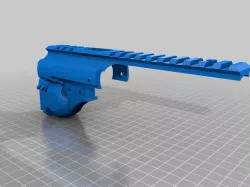 Action Army AAP01 (airsoft) folding stock adapter