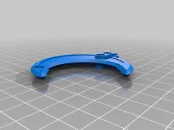 BIONICLE crecent moon sythe head (custom)