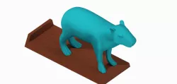 Capybara phone holder