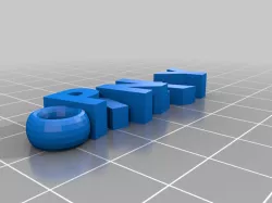 customisable keychain