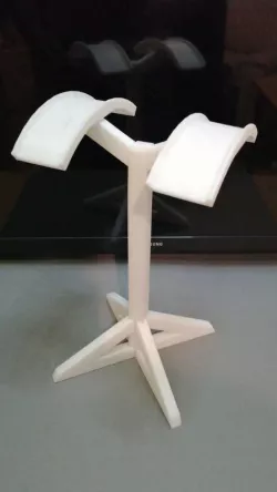 Double headset stand