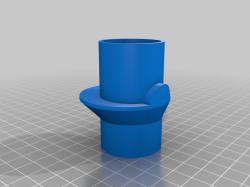Dyson to Makita Adapter by Razzer09, Download free STL model