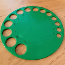 Finger ruler