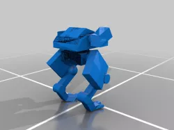 First blender model (test mech)