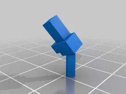 Flight stand arm for MGS Jedi Interceptor